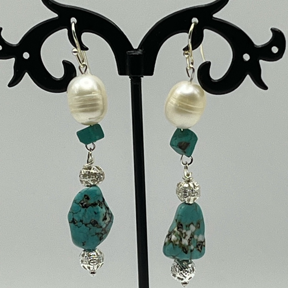 Fresh Water Pearls ~ Turquoise